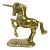 Vintage Brass Unicorn Horse Figurine Model For Sale