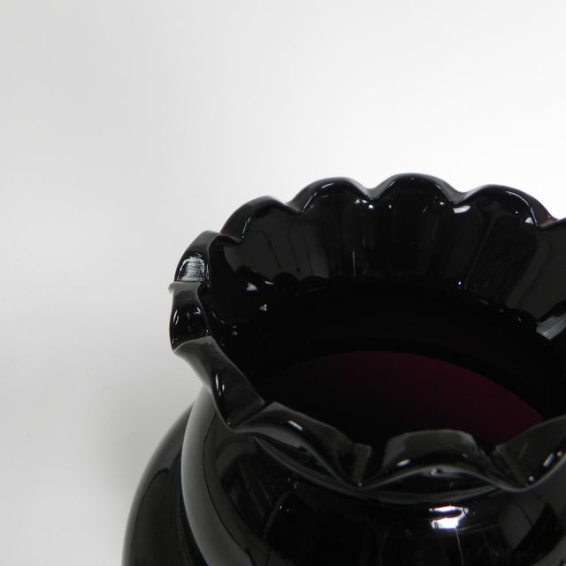 Art Deco Vase with Ribbed Rim, Doyen, Boom, 1930s For Sale - Image 6 of 12