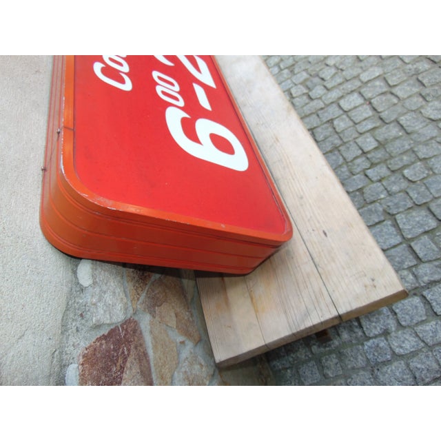 Industrial Industrial Double-Sided Neon Sign, 1980s For Sale - Image 3 of 7