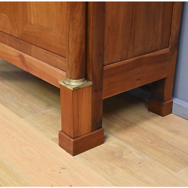 Mid-19th Century Empire Cherrywood Secretary For Sale - Image 16 of 18
