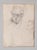 Paper Mid-Century Pencil Sketch Study by Raphael Soyer With Inscription 1966 For Sale - Image 7 of 12