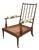 Victorian English Armchair in Brass, 1880 For Sale