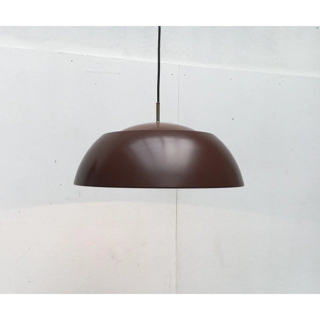 Vintage Danish Frederiksdal Pendant by Poul Lund-Jensen Holmegaard For Sale - Image 10 of 18