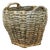 Large Handwoven Pine Basket, 1880 For Sale