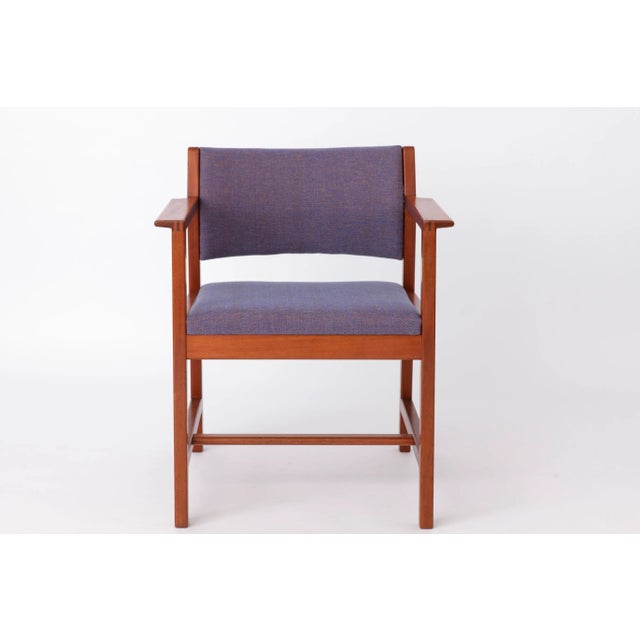 Vintage Armchair by Børge Mogensen for Fredericia Stolefabrik, 1960s For Sale - Image 11 of 11