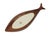 This striking fish-shaped plate features a clean, elongated form and textured detailing that captures the charm of mid-...