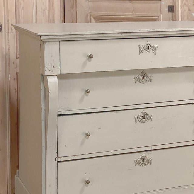 Antique Swedish Painted Commode For Sale - Image 11 of 17
