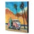 Figurative Sunset Vw Van - Original California Beach Acrylic Painting on Canvas by Kathleen Keifer For Sale - Image 3 of 9