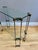 Brass and Glass 2-Tier Console Table by Peter Ghyczy, 1970 For Sale - Image 12 of 13