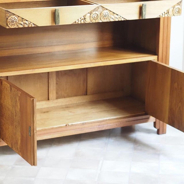 Art Deco Sideboard with Mirrored Top, 1930 For Sale - Image 6 of 14