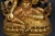 Gold Gilt Bronze Tibetan Green Tara Statue For Sale - Image 8 of 13