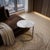 Narrow Marble Top Side Table from Forzini For Sale - Image 13 of 13