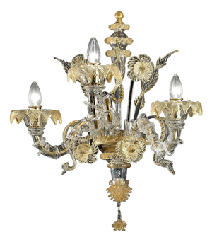 Italian Murano Glass Chandelier by Simoeng