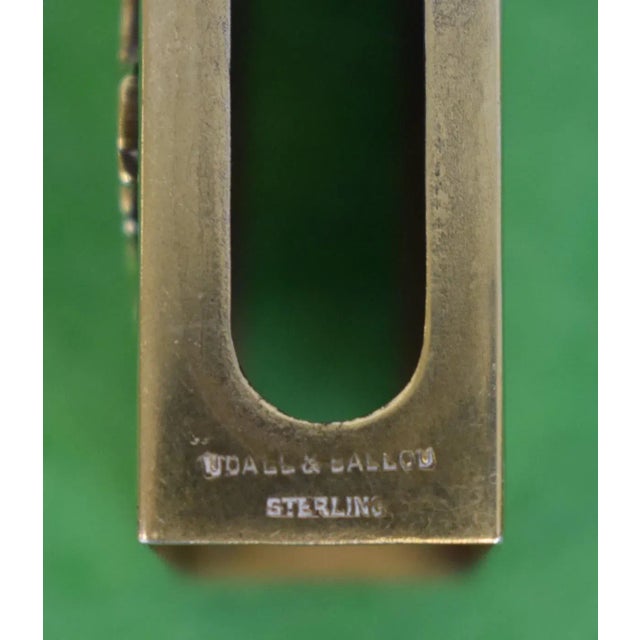 Set of 3 Sterling Matchbook Holders With Enamel Scottish Terriers Provenance: The Susie Hilfiger Collection For Sale - Image 4 of 6