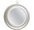 Vintage Round Steel Wall Mirror by Sergio Mazza, 1970s For Sale - Image 9 of 9