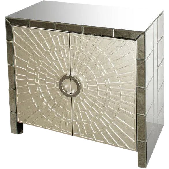 La Croisette Mirrored Cabinet For Sale - Image 4 of 5