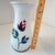 American Vintage 1980s Rambling Rose Vase Gail Pittman Pottery Stoneware Floral Vase, Unsigned For Sale - Image 3 of 13