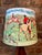 Fox Hunt Original Whimsical Hand Painted Tabletop Lampshade by Pauline De Roussy De Sales For Sale - Image 9 of 11