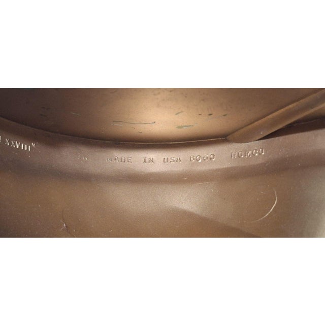 Homco Gold Wall Pocket Planters, 1978 Pair For Sale - Image 6 of 6