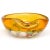 Glass Vintage Murano Seguso Millefiori Flower Canes Italian Art Glass Incalmo Yellow Orange Rim Bowl For Sale - Image 7 of 8