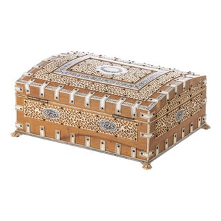 Vintage Anglo-Indian Box, 19th Century For Sale