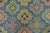 Blue Kazak Rug 5’6” X 7’10” Blue Wool Tribal Hand-Knotted Oriental Carpet For Sale - Image 8 of 15