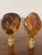 Contemporary Natural Baltic Amber Lamp Finials Pair For Sale - Image 3 of 3