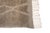 Organic Veined Monochrome Hand-Knotted Moroccan Wool Rug | 9'11" X 7'1" | One of a Kind For Sale - Image 4 of 8