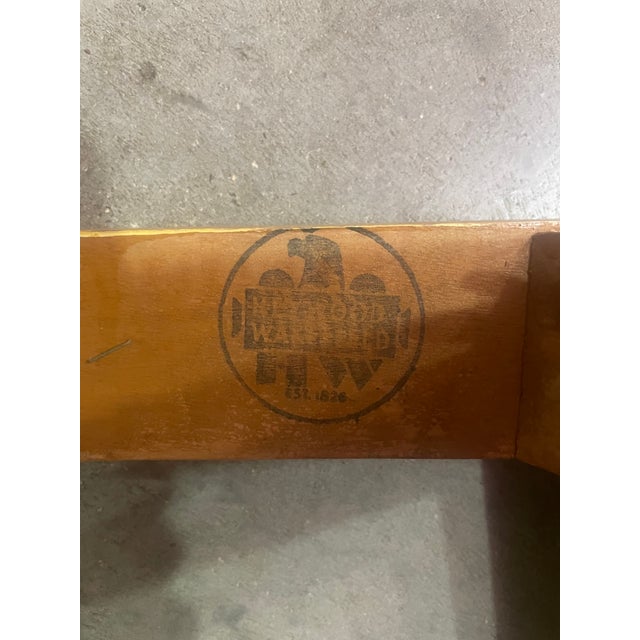 Vintage Heywood Wakefield "Dog Bone" Dining Chairs Set of 8 For Sale - Image 9 of 9