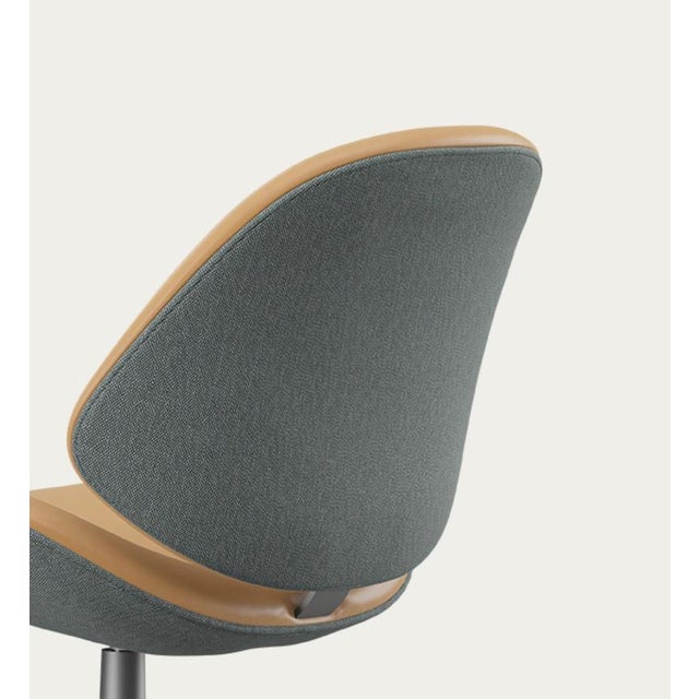 Metal One Collection Pedestral Council Family Lounge Chair from Salto and Sigsgaard For Sale - Image 7 of 18