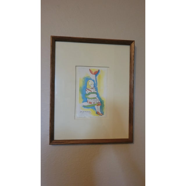 Abstract Abstract Geometric, Limited Edition Print by Jane F. Chamberlain For Sale - Image 3 of 6