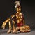 This is a finely crafted antique polychrome bronze sculpture of Guanyin Bodhisattva, the Bodhisattva of Compassion,...