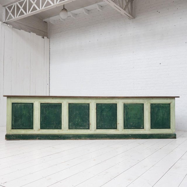 Wood Large Wooden Trading Post, 1900 For Sale - Image 7 of 12