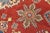 Kazak Rug 8'1'' X 10' Red Wool Tribal Hand-Knotted Oriental Carpet For Sale - Image 9 of 12