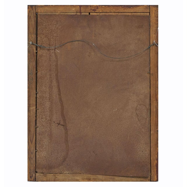 Mid 19th Century Pair Indian Reverse Glass Paintings For Sale In Boston - Image 6 of 7