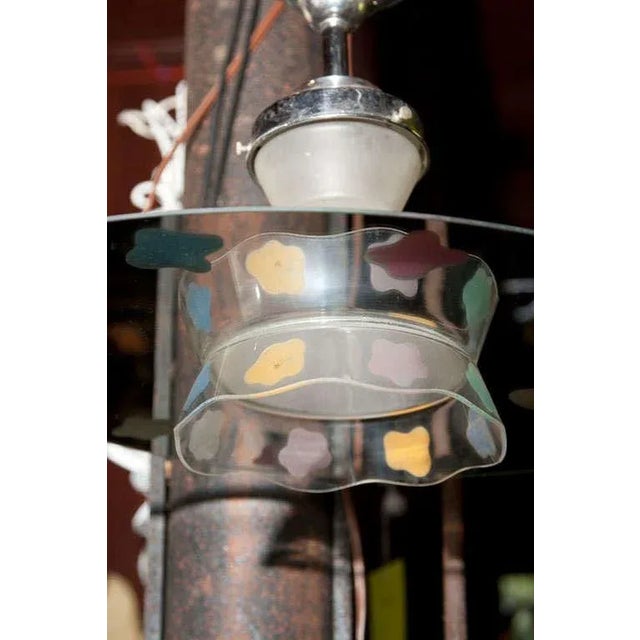 French Painter's Palette Chandelier For Sale In New York - Image 6 of 9