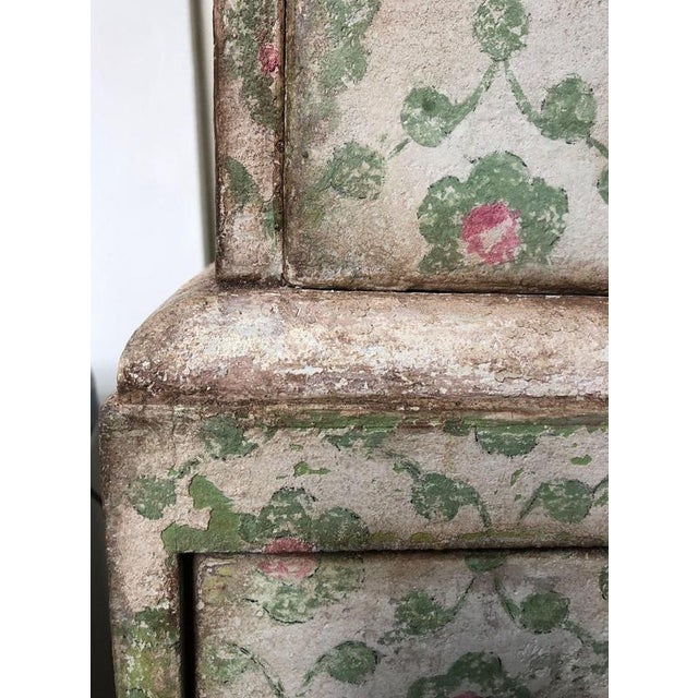 Textile Vintage Traditional Painted Desk, 1930s For Sale - Image 7 of 7