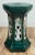 Vintage Majolica Style Green Glazed Garden Stool For Sale - Image 9 of 9