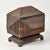 Early 20th Century Large Tramp Art Dresser Box: Chip Carved Folk Art, Round Feet, Gold Paint Remnants For Sale - Image 10 of 16
