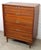 Mid-Century Modern Beautiful Restored Original Mid Century Modern Tall Dresser Highboy Mainline by Hooker Furniture For Sale - Image 3 of 14