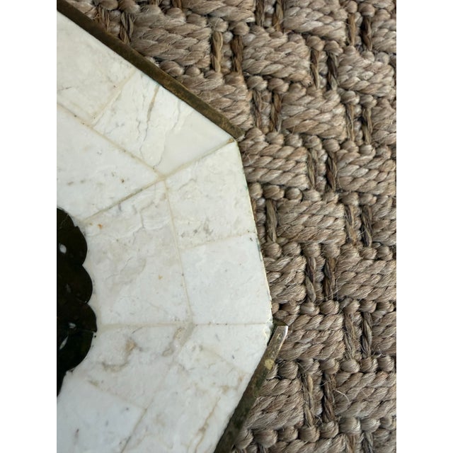 1980s Tessellated Stone Placemats From Maitland-Smith - Set of 5 For Sale - Image 11 of 12