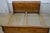 Traditional Henredon Charles X Empire King Size Burlwood Sleigh Bed For Sale - Image 3 of 17