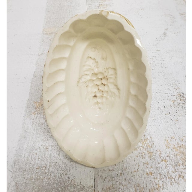 Farmhouse 1800s German Grape and Leaf Pudding/Aspic Mold For Sale - Image 3 of 3