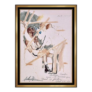 Boxing Night at MSG, LeRoy Neiman For Sale