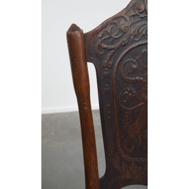 Antique Chair by Jacob and Josef Kohn, 1900s For Sale - Image 11 of 13