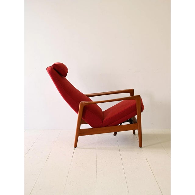 Vintage Reclining Armchair by Folke Ohlsson from Dux, 1960s For Sale - Image 11 of 18