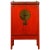 Chinese Qing Dynasty 19th Century Red Lacquered Wedding Cabinet with Carving For Sale - Image 13 of 13