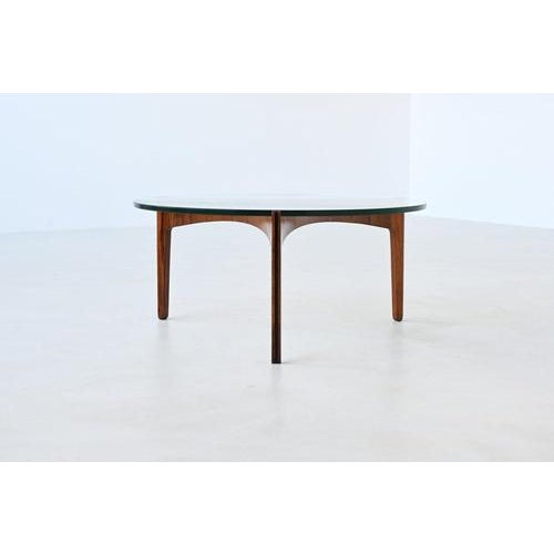 Christian Linneberg Sculptural Coffee Table in Rosewood by Sven Ellekaer for Christian Linneberg, 1962 For Sale - Image 4 of 18