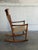 Mid-Century Modern In Style of Hans Wegner Teak High Back Rocking Armchair Danish Vintage 1960s For Sale - Image 3 of 13
