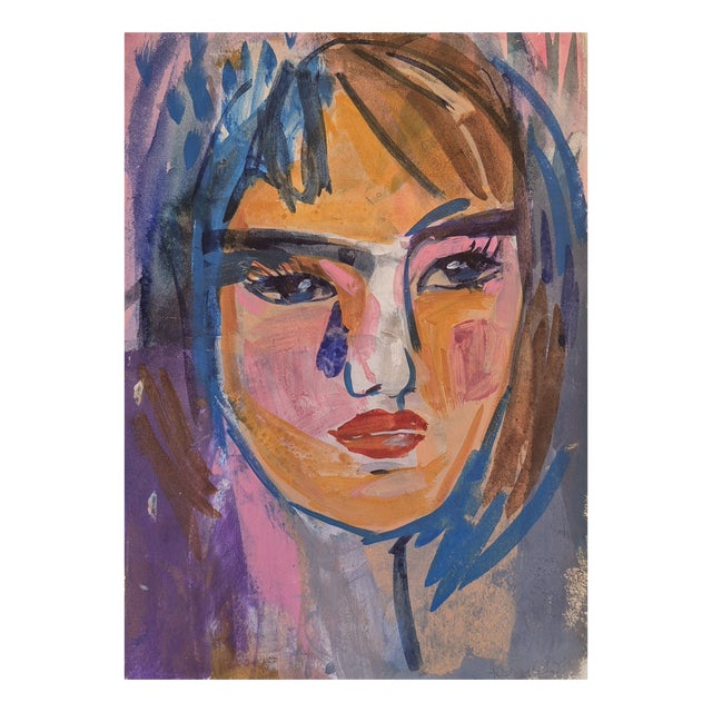 Anna Masiul-Gozdecka, Improvisations, 2026, Acrylic on Cardboard For Sale